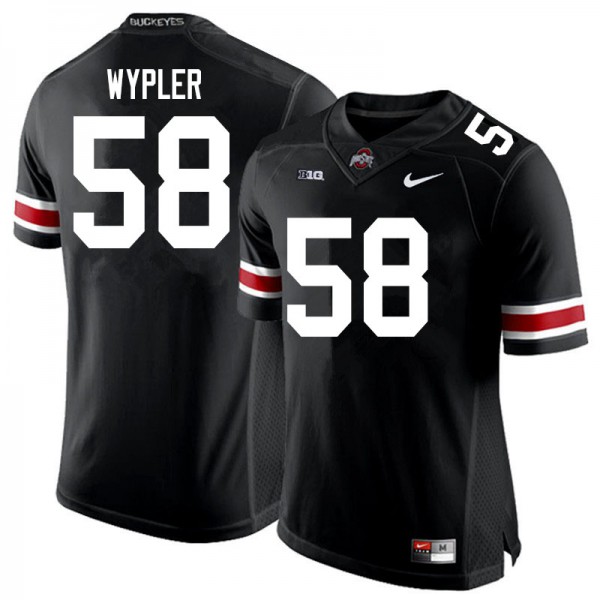 Ohio State Buckeyes #58 Luke Wypler Men University Jersey Black